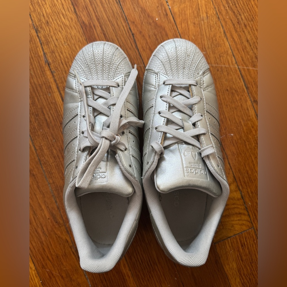 Silver adidas